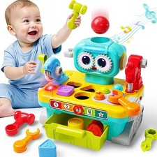 iPlay iLearn Toddler Musical Workbench Tool Set Toy