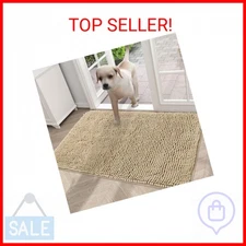 OLANLY Dog Door Mat for Muddy Paws 30x20, Absorbs Moisture and Dirt, Absorbent N