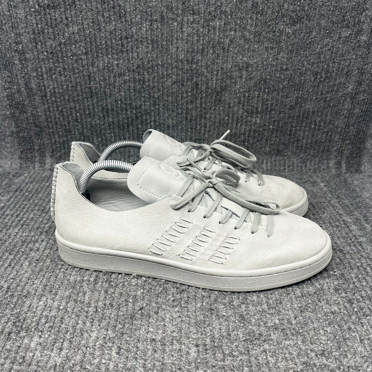 Adidas Campus x Wings + Horns Shoes Mens Size 12.5 Gray Leather Sneakers BB3116 Adidas Campus 80s x Wings + Horns Shoes Mens Sz 10.5 Shift  main image 4