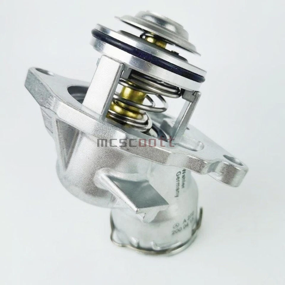 Engine Coolant Thermostat Assembly 2722000415 for Mercedes C300 E350 ML450 S400 Foto 2 de 4