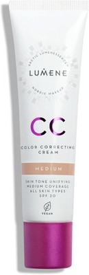 Lumene CC Cream Color Correcting Foundation SPF 20 Medium Coverage 30 ml Medium