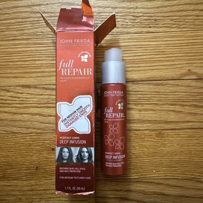 John Frieda Full Repair Perfect Ends Deep Infusion 1.7oz (Exterior Box Damage)