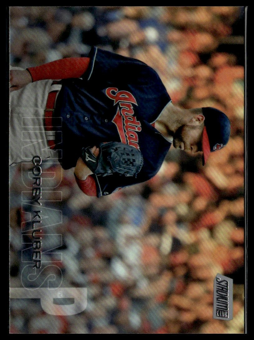 2018 Stadium Club #41 Corey Kluber