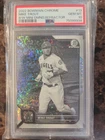 2022 Bowman Chrome #13 Mike Trout Black/White Mini Diamond Ref GEM MT 10 /199