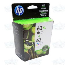 Genuine HP 63XL Black Standard Color Ink ENVY 4511 4512 4520 DeskJet 3634 2130