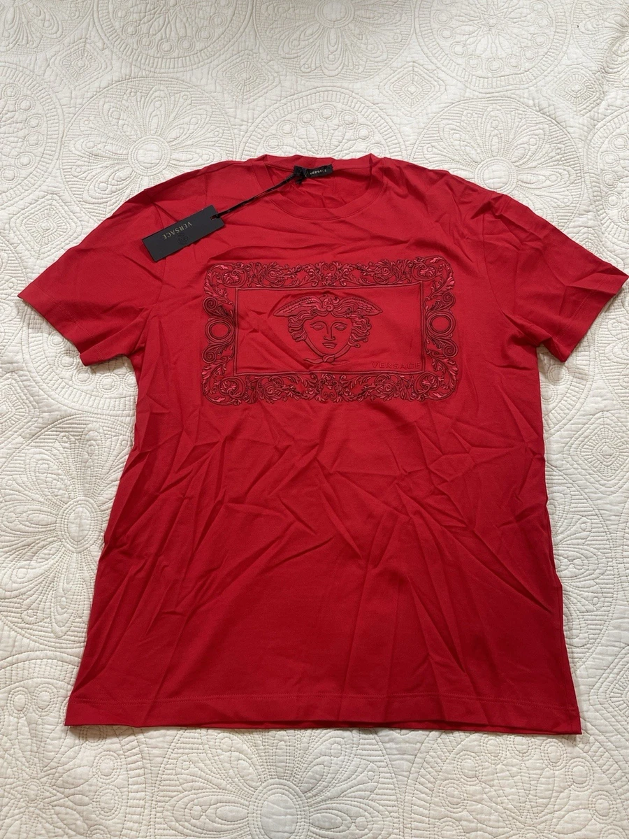 Versace Red T-Shirts for Men for sale - eBay