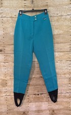 Vintage Edelweiss Skiwear Ski Pants Aqua 10 Women  s Pants Nice