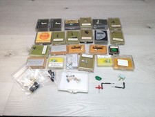 (Lot Of 30+) Vintage Turntable Phonograph Juke Box Needle Stylus Diamond Record