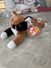 Ty Beanie Baby, Chip the Cat, New, Tagged Retired