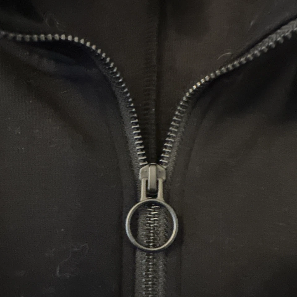 Vestido Athleta Acogedor Karma Talla Grande Negro Cuello Simulado Cordones Foto 3 de 4