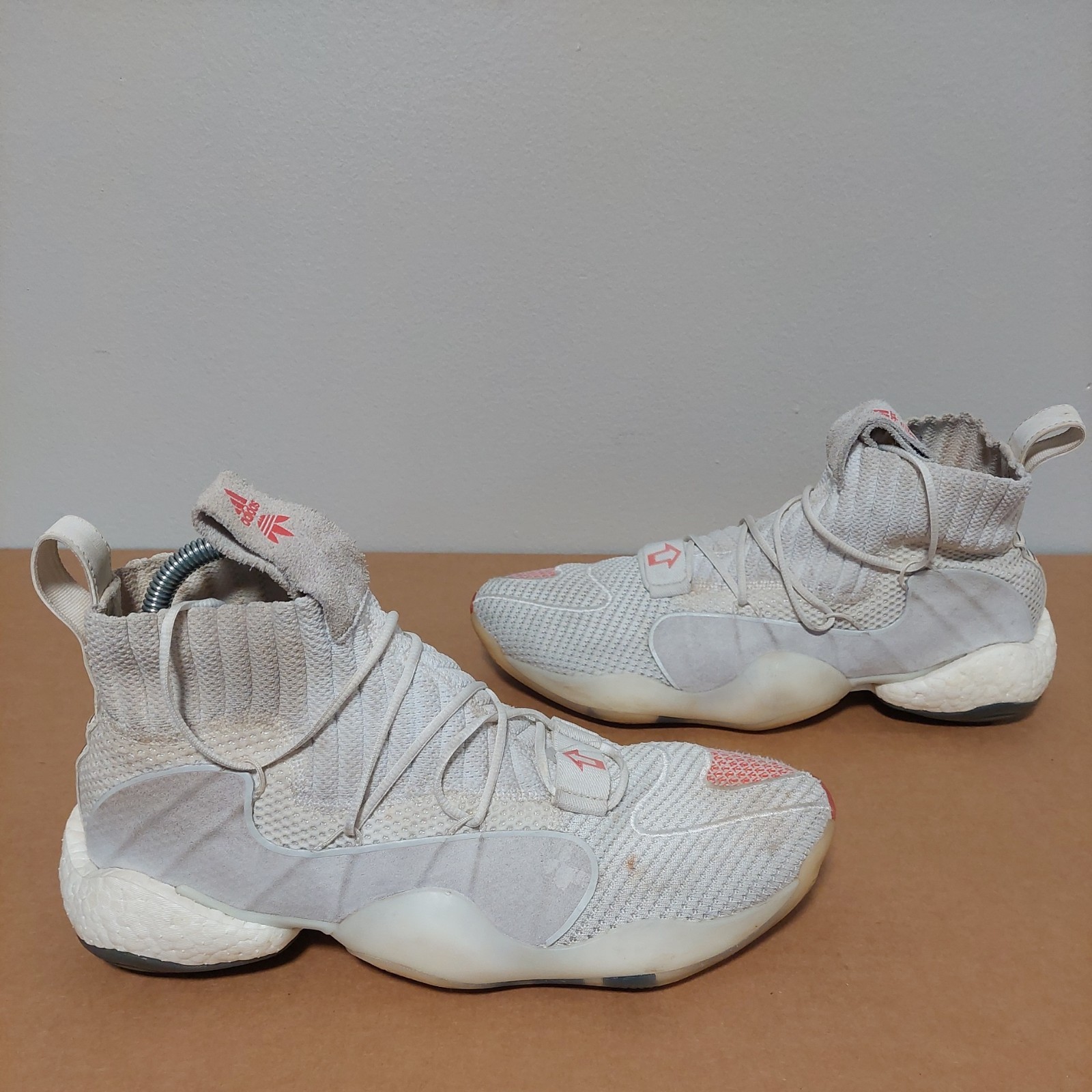 adidas Crazy BYW X Cloud White  Sneakers Shoes Mens SIZE 11