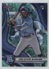 2024 Bowman's Best Aqua Lava Refractor /199 Osleivis Basabe #63 00jz