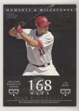 2007 Topps Moments & Milestones Black 8/29 Ryan Zimmerman #67 0lm