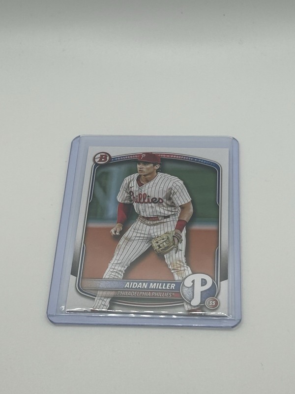 2025 Bowman Prospects Aidan Miller #BP-54 (RC) Phillies