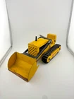 Vintage Metal Tonka Track Front End Loader - Late 60s-Early 70s - Bucket Works