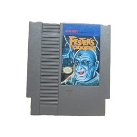 Nintendo NES cartridge lot of 4 Fester's quest,blades of steel,Silent service