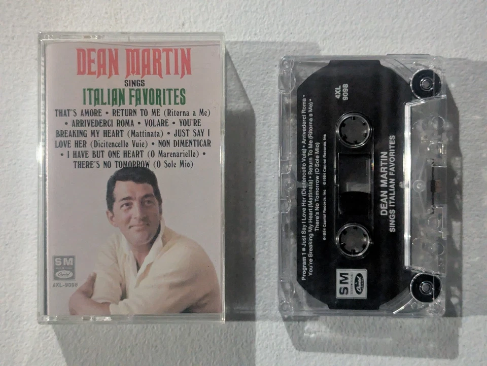 DEAN MARTIN Cassette Tape Lot/2: Sings Italian Favorites, Collector's Series - Image 4 of 4