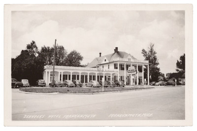 Zehnder's Hotel Frankenmuth Michigan RPPC Vintage Real Photo Postcard