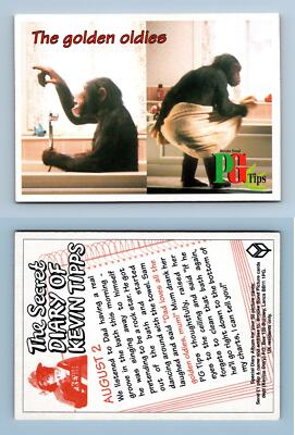 Golden Oldies - The Secret Diary Of Kevin Tipps 1995 Brooke Bond Tea Card