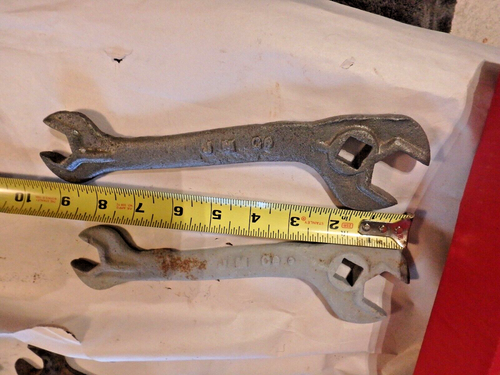 8E-2 vintage J.M. Co. farm implement wrenches