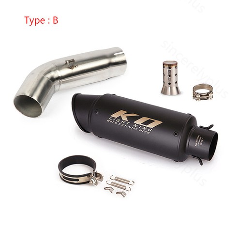 For Suzuki GSXR600 GSXR750 2011-2025 Slip Exhaust Connect Mid Link Pipe Mufflers - Picture 3 of 13