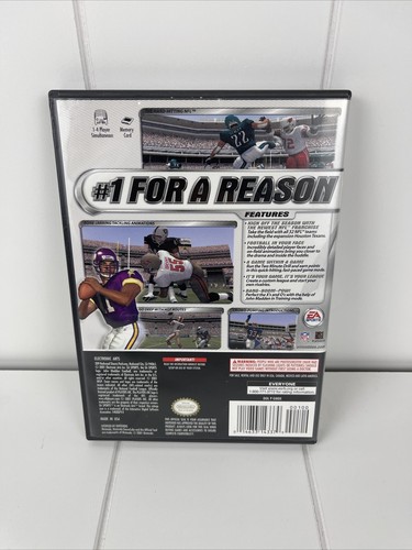 Madden NFL 2002 (Nintendo GameCube, 2001) CIB - Bild 4 von 4