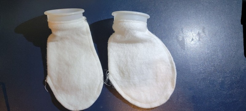 (2) Aquarium saltwater/Fresh water filter sock Filter sock