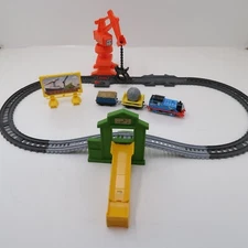 Thomas & Friends Track Master Cassia Crane & Cargo Train Vehicle Playset avacado