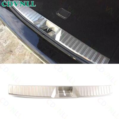 For Subaru Outback Legacy 2015-19 Silver Steel Rear Bumper Protector Sill Plate