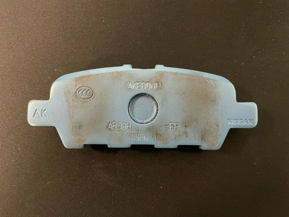 Kit de pastillas de freno traseras originales OEM Nissan Infiniti para Murano QX60 (D4M60-9N00B) Foto 4 de 4