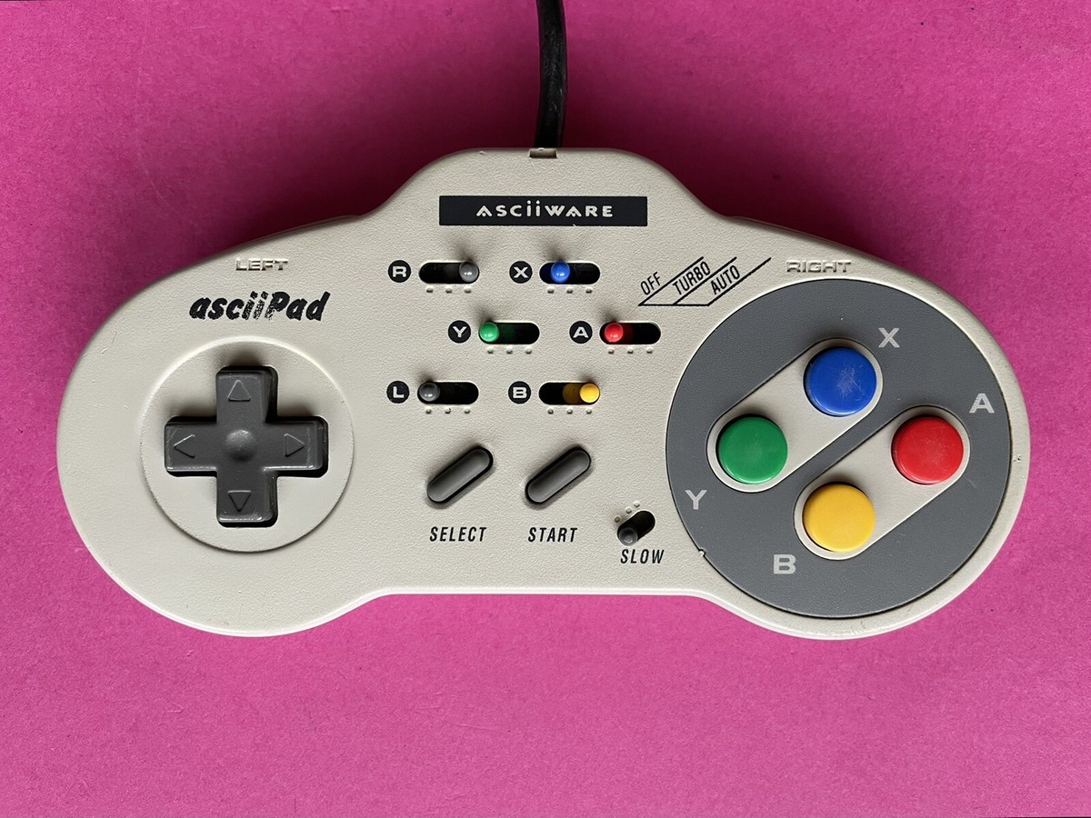 Snes Ascii Pad ASCII Controller PAD F SNES Spiele KONSOLE Game