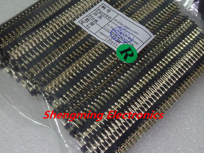 10PCS 1x40 Pin 2.54mm Round Male Pin Header connector