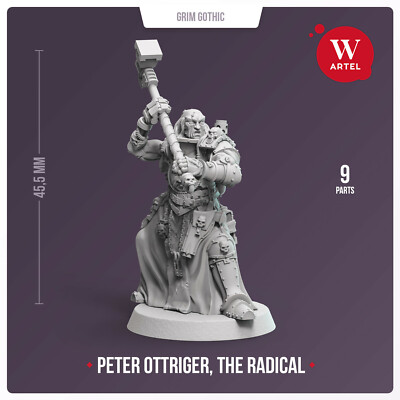 Peter Ottriger Artel W- Sisters of Battle,  Sororitas HQ Character