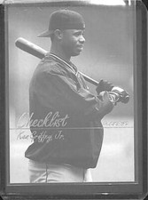 1997 Fleer Tiffany Baseball #492 Ken Griffey Jr. Checklist