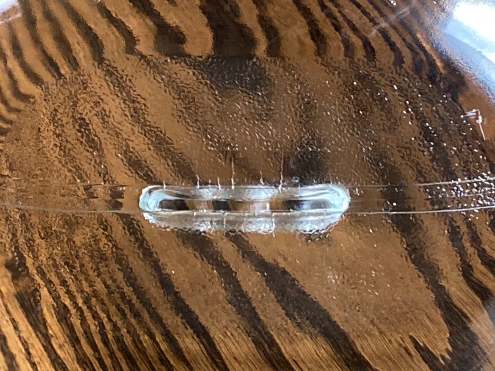 Vtg Guardian Service Oval Dutch Oven Roaster Glass Replacement Lid Only