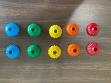 NOMA biscuit bases "original" colors. 1 set of each shown color (top and bottom)