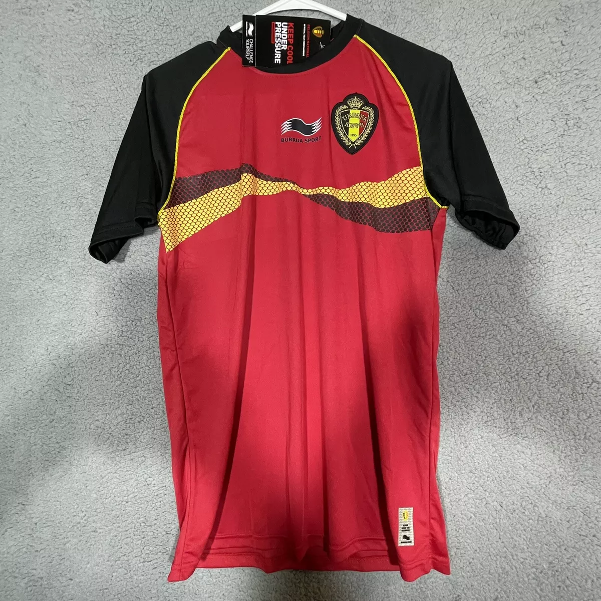 belgium home shirt