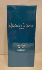 Atelier Cologne Vertiver Fatal  Pure Parfume  3.3 oz / 100 ml  Sealed 
