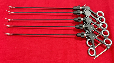 Laparoscopic Tenaculum Grasping Forceps 5mm High Quality Endoscopy Instruments