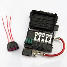 0EM 2x Battery Fuse Box&Plug For AUDI A3 Skoda Seat VW Jetta Golf MK4 Beetle