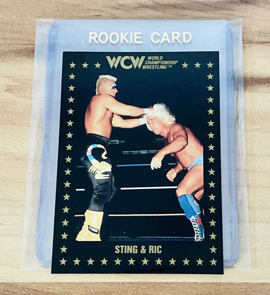 rare wcw cards Sting 1992 Topps UK Exclusive Wrestling Card #47 Very Vintage WWE Mint Supplies are limited. 1991 WCW #98 Ricky Morton