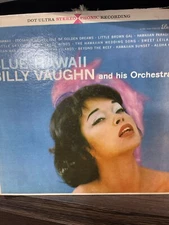 Villy Vaughn And His Orchestra, Blue Hawaii vinyl records lp