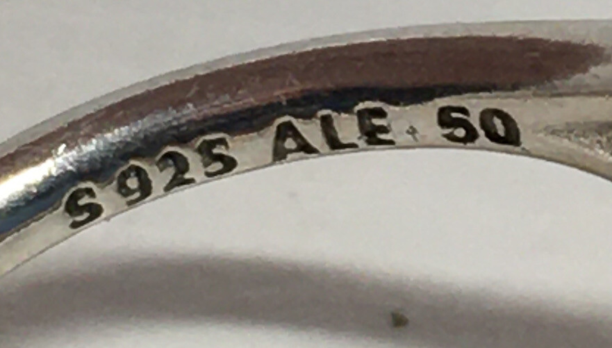 Authentic Pandora Silver Crystallized Floral CZ R… - image 5