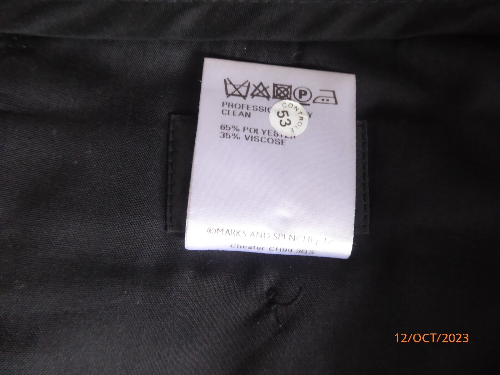 MENS MARKS AND SPENCER SIZE 42M CHARCOAL PINSTRIPE SUIT eBay