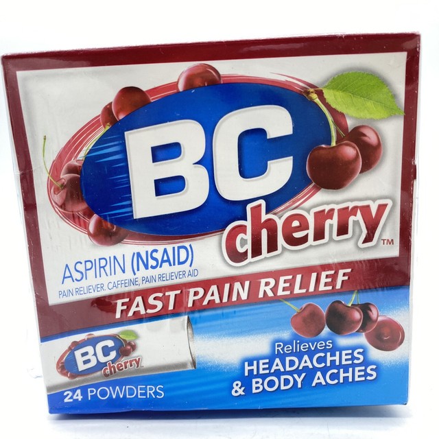 BC Aspirin Pain Reliever Powders Cherry 24 Count for sale online eBay