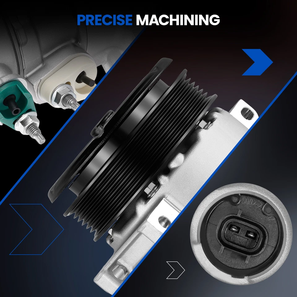 A/C Compressors FOR Chrysler Sebring 2007-2010 Dodge Avenger 2008-2014 2.4L NEW Foto 4 de 4