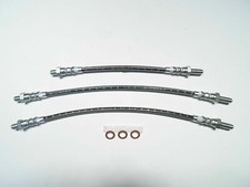 Stainless Steel Brake Hoseline Kit Fits Mgb 1963-1980 Mgb Gt 1962-1967 Stainless Steel Brake Hoseline Kit Fits Mgb 1963-1980 Mgb Gt 1962-1967
