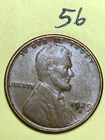 1929-S LINCOLN WHEAT CENT, VERY HIGH QUALITY CONDITION (AU), coin 56