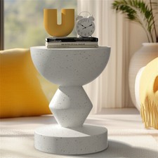 Funky Round Garden Stool Sofa Couch End Side Table f Coffee Tea Patio Deck Porch