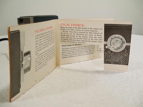 Vintage Kodak Automatic 8 Movie Camera With Instruction Book - Picture 13 of 13